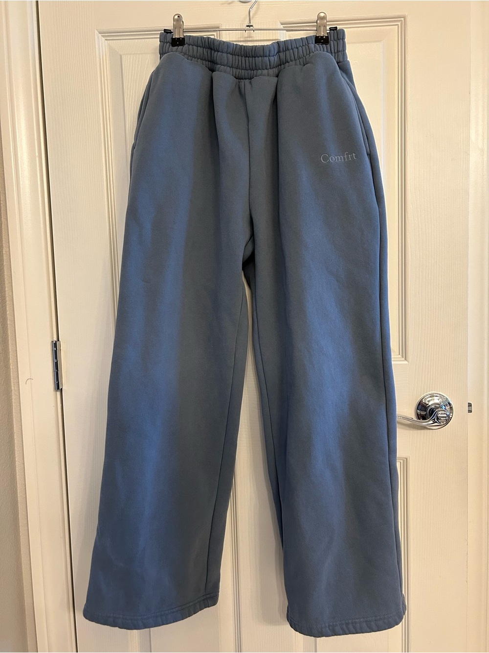 Comfrt Brand gray Blue Lounge Sweatpants